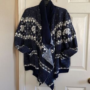 Jack by BB Dakota Navy Blue Cardigan